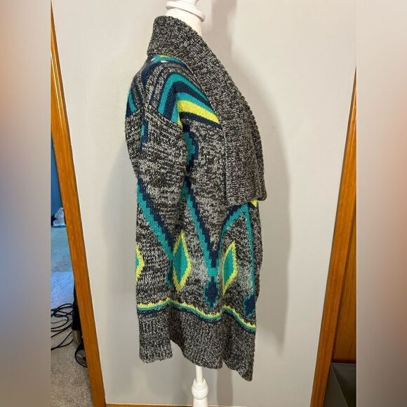 Roxy Aztec print open front‎ cardigan size S BIN L - Picture 2 of 9